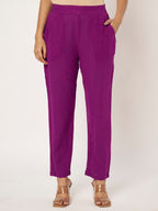 Purple Lace Detail Set