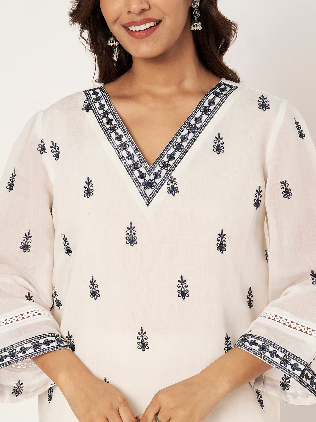 Ivory Indigo Set