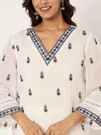 Ivory Indigo Set