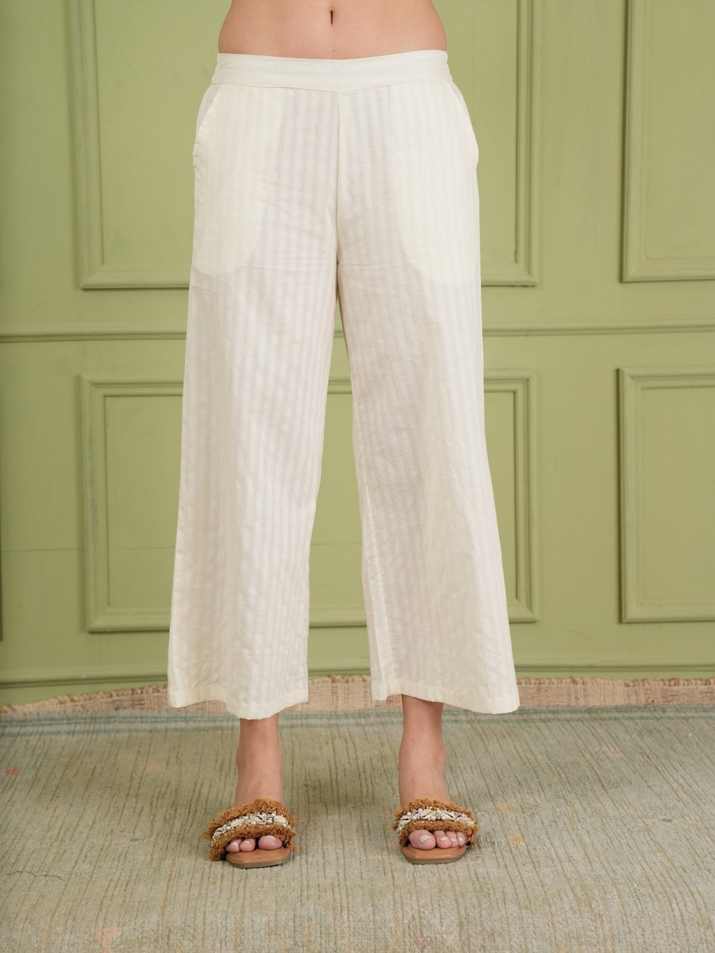 Ivory Whisper Cotton Co-ord Set