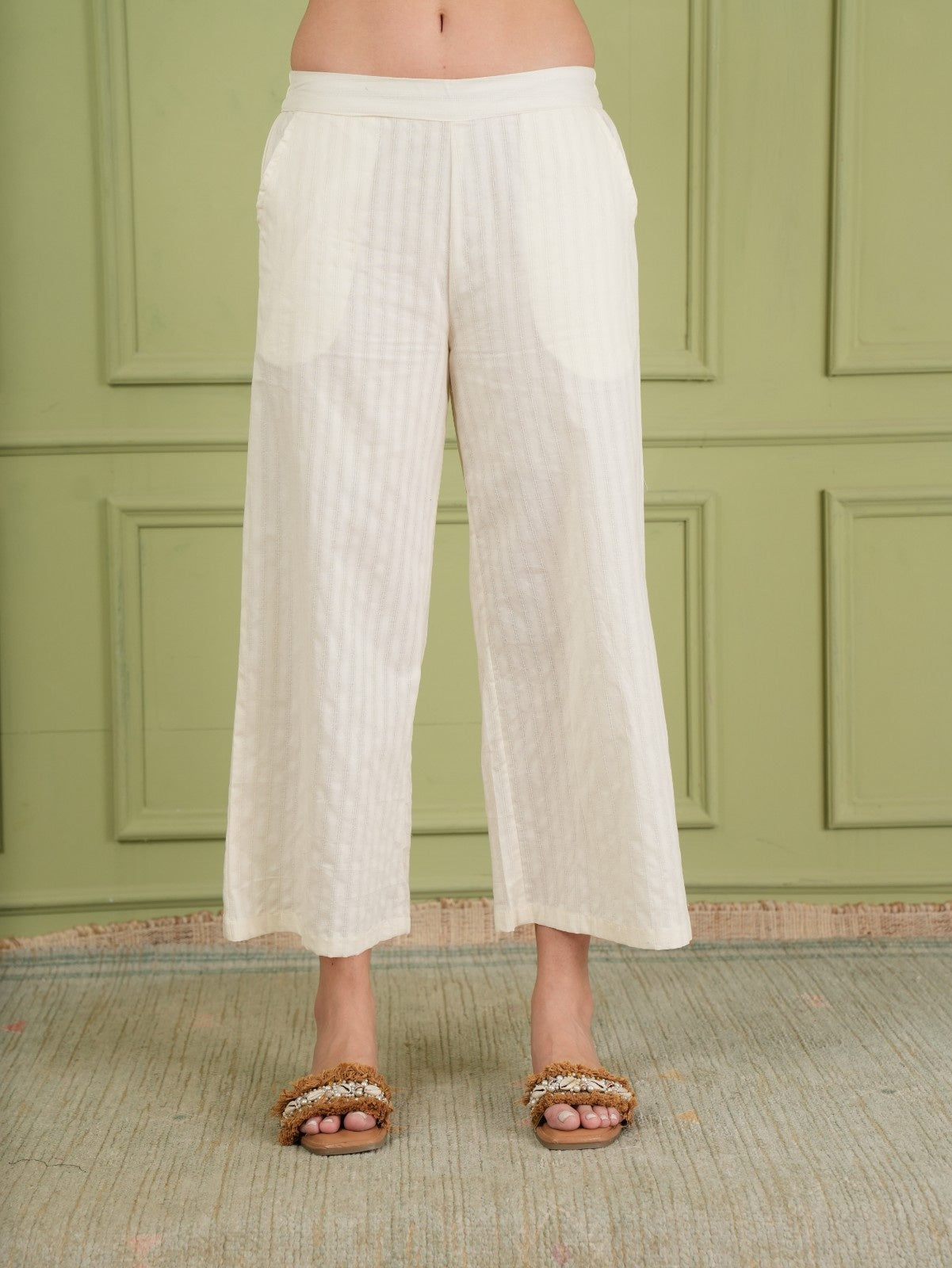 Ivory Whisper Cotton Co-ord Set
