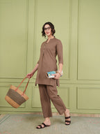 Cocoa Muse Cotton Co-ord Set