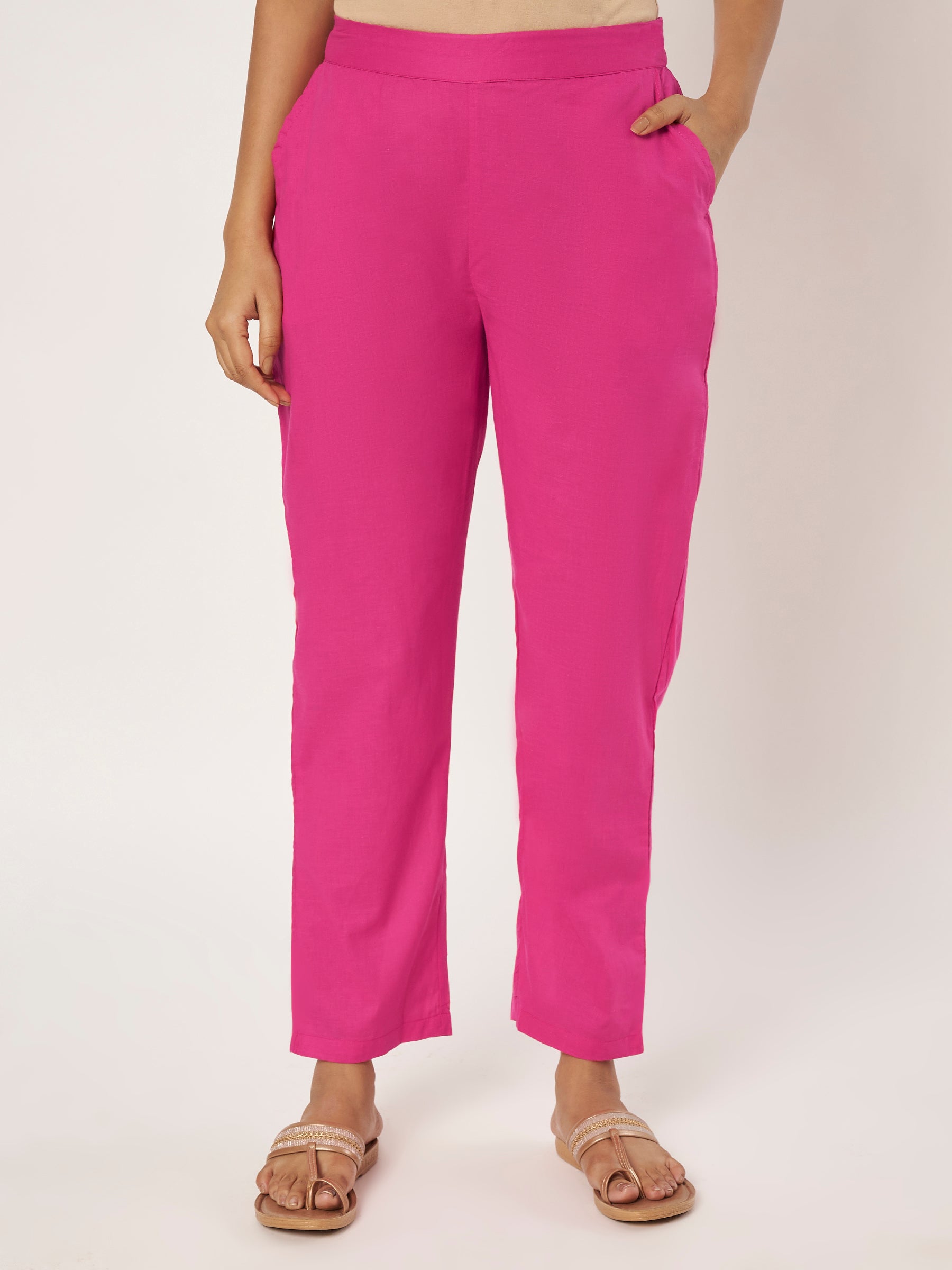 Pink Ikat Bloom Set