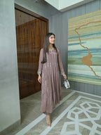 Mauve Sequin Kurta Set