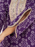 Royal Bloom Purple Festive Set