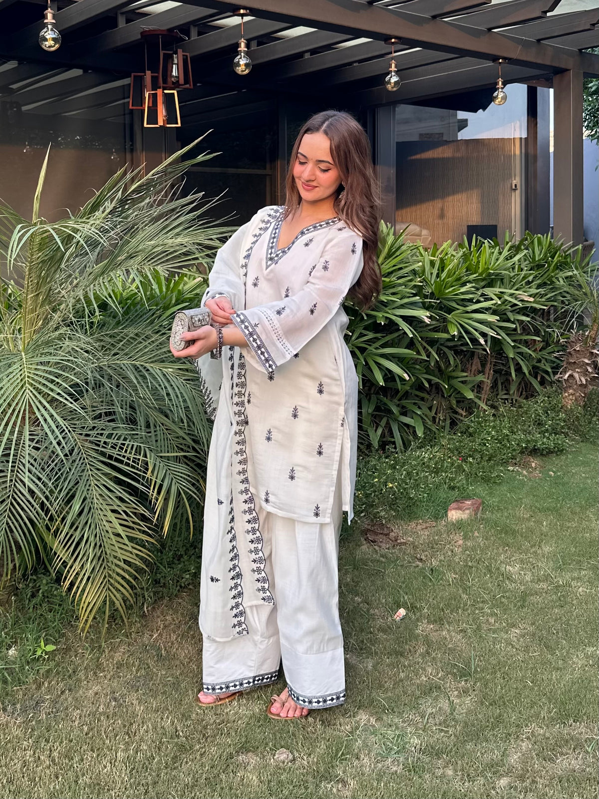 Ivory Indigo Set