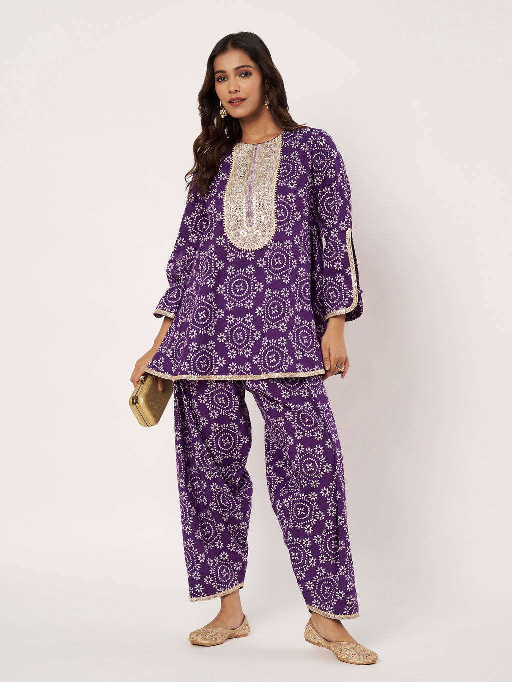 Royal Bloom Purple Festive Set