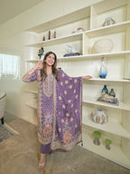 Indigo Garden Viscose Blend Set