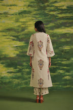 Ivory Meadow Cotton Kurta Set
