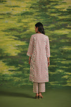 Blush Petal Cotton Kurta Set