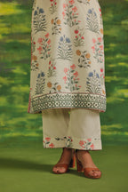 Wildflower Bloom Cotton Kurta Set