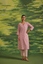 Rose Mist Cotton Suit Set