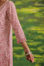 Rose Mist Cotton Suit Set