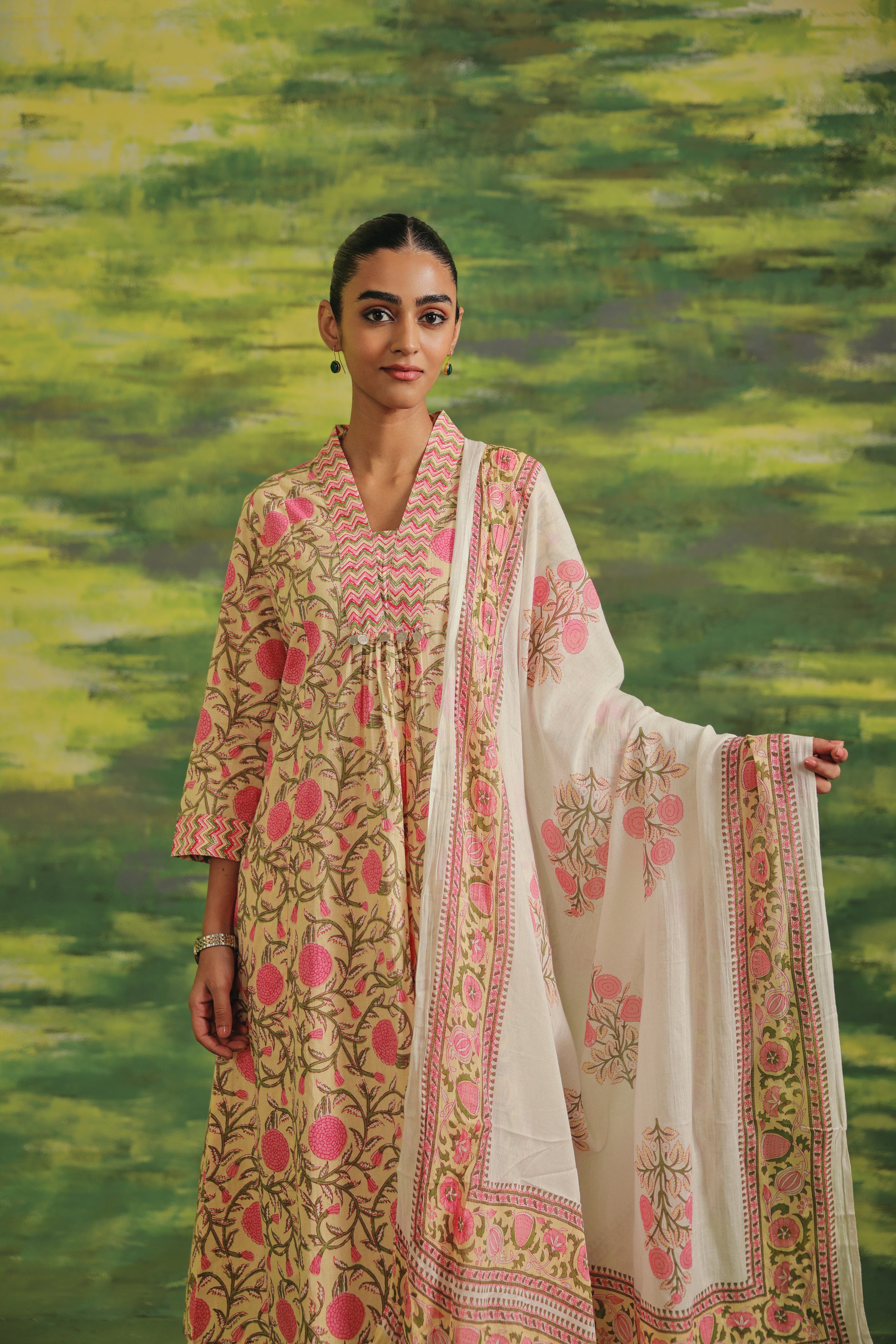 Gulbahar Cotton Suit Set