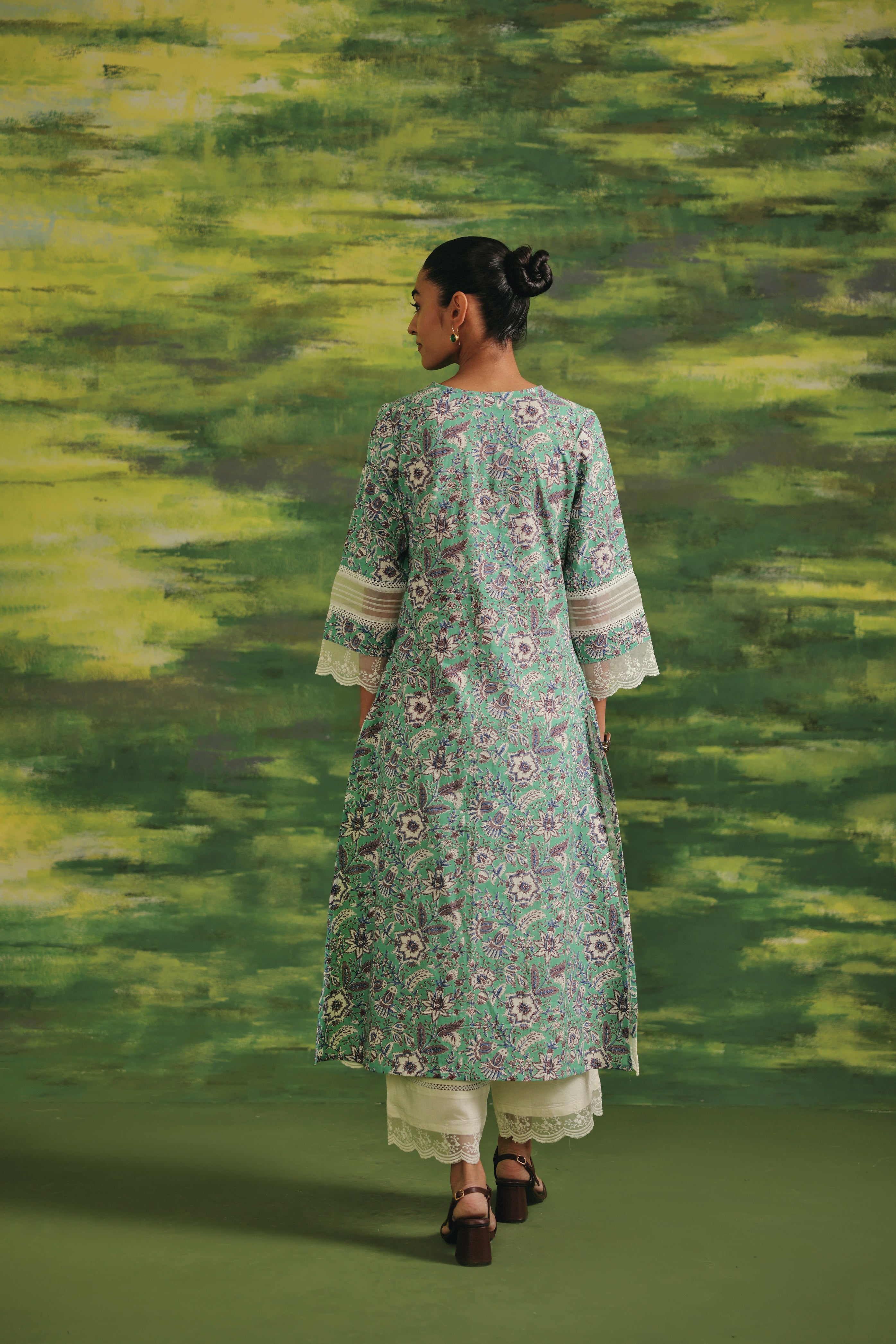 Jharokha Cotton Suit Set