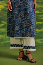 Noor Indigo Cotton Suit Set
