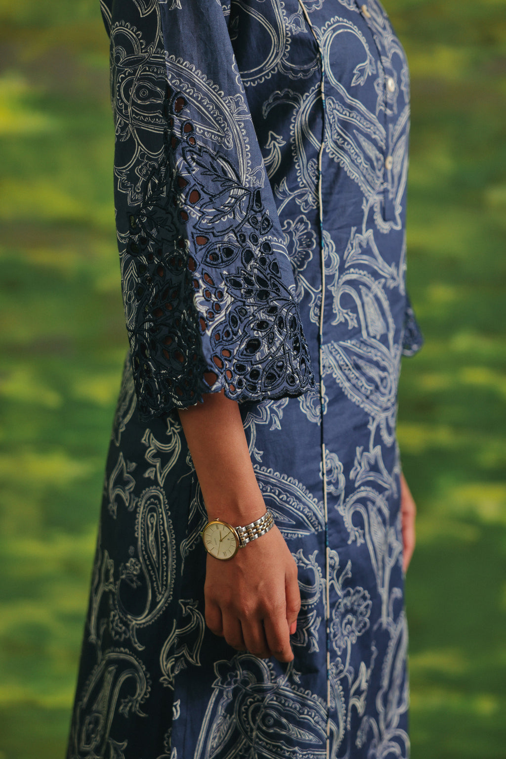 Celeste Paisley Cotton Set