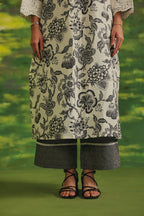 Ivory Noir Cotton Kurta Set
