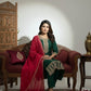 Emerald Green Embroidered Kurta Set with Dupatta