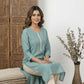 Aqua straight fit printed kurta
