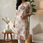 Coral Floral Printed Kurta Set