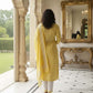 Sunshine Yellow Printed Straight Kurta Set with Dupatta