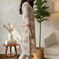 Coral Floral Printed Kurta Set