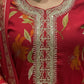 Elegant Floral Embroidered Kurta Set with Dupatta