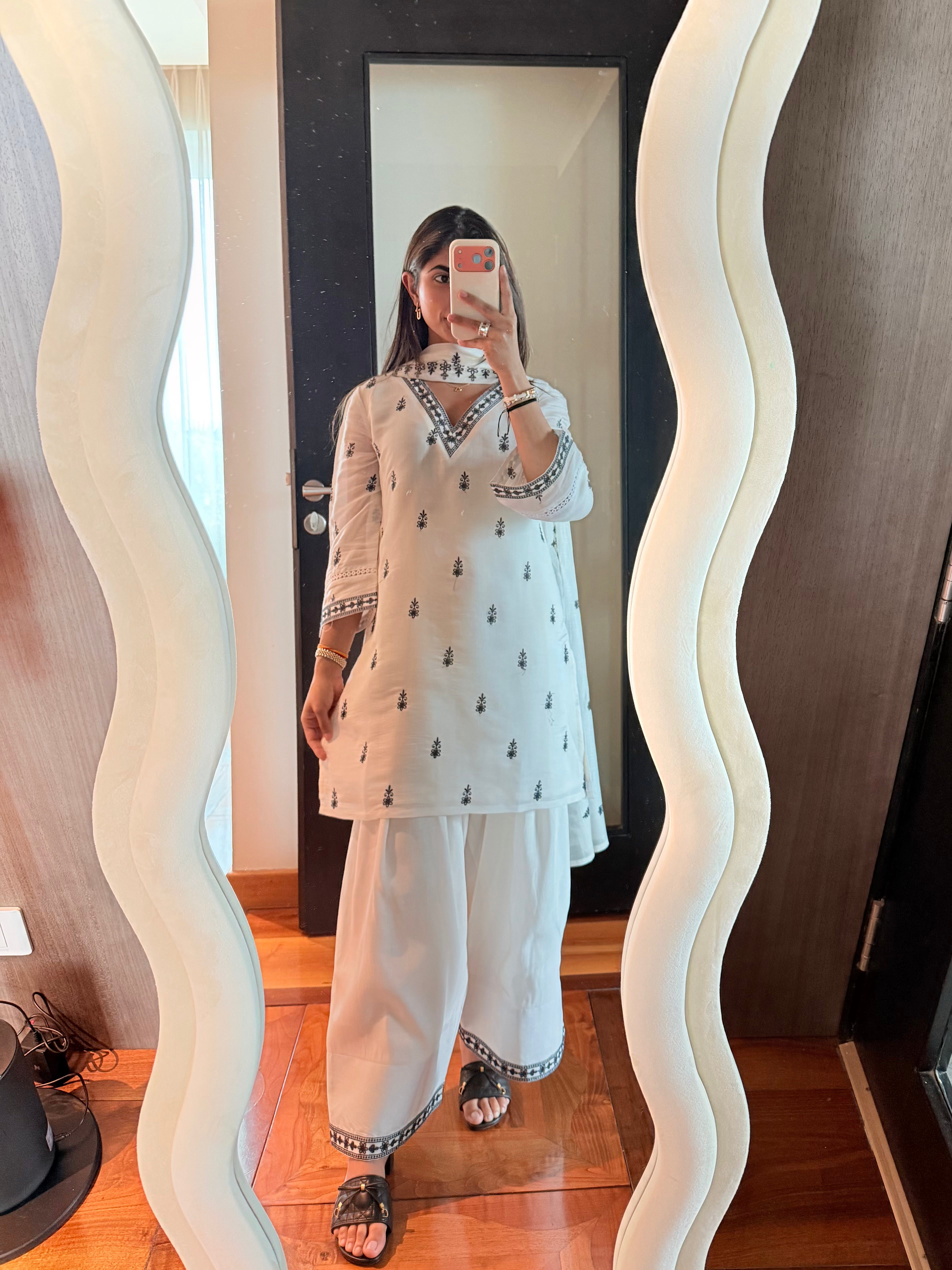 Ivory Indigo Set