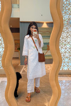 Pearl Whisper Cotton Kurta Set