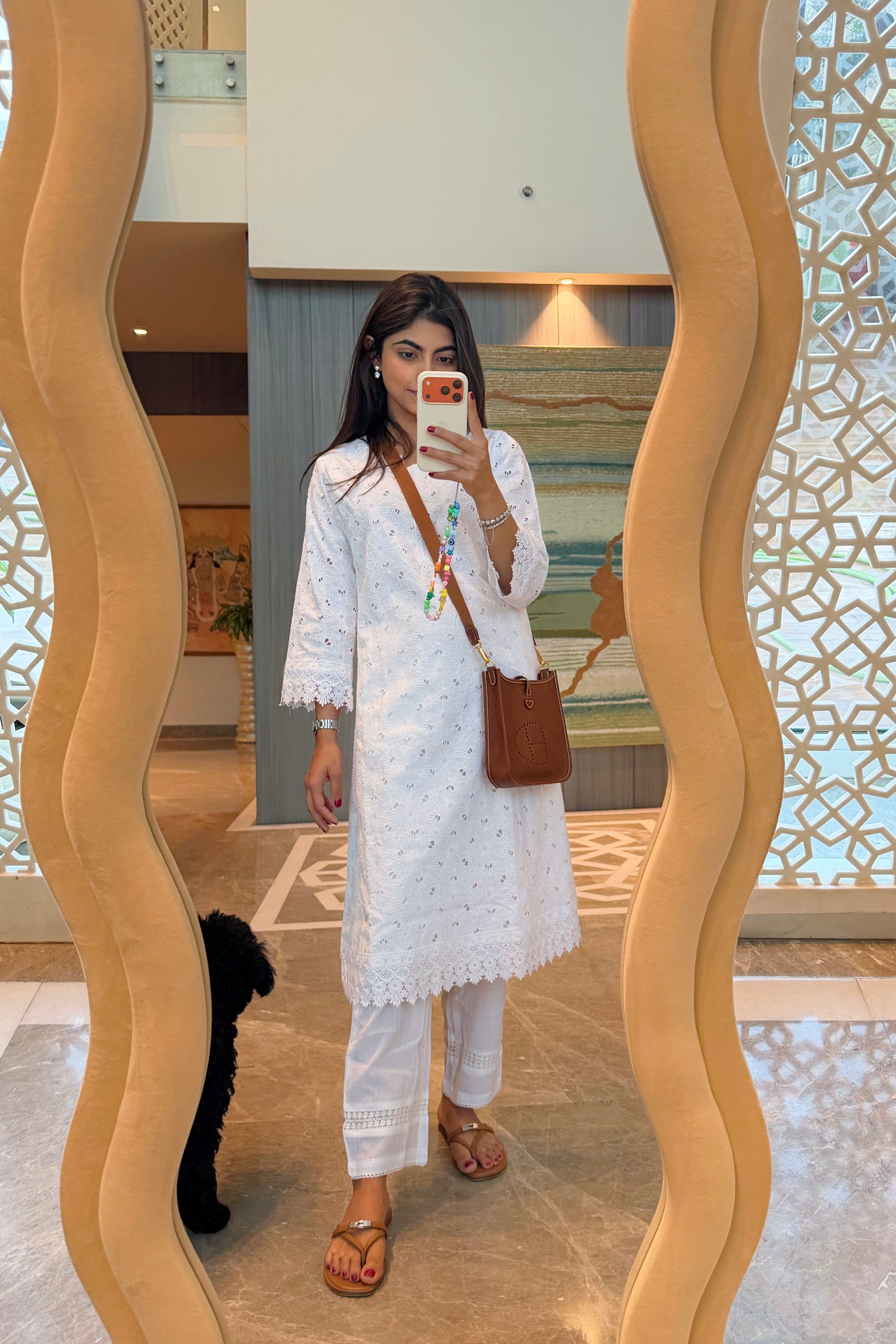 Pearl Whisper Cotton Kurta Set