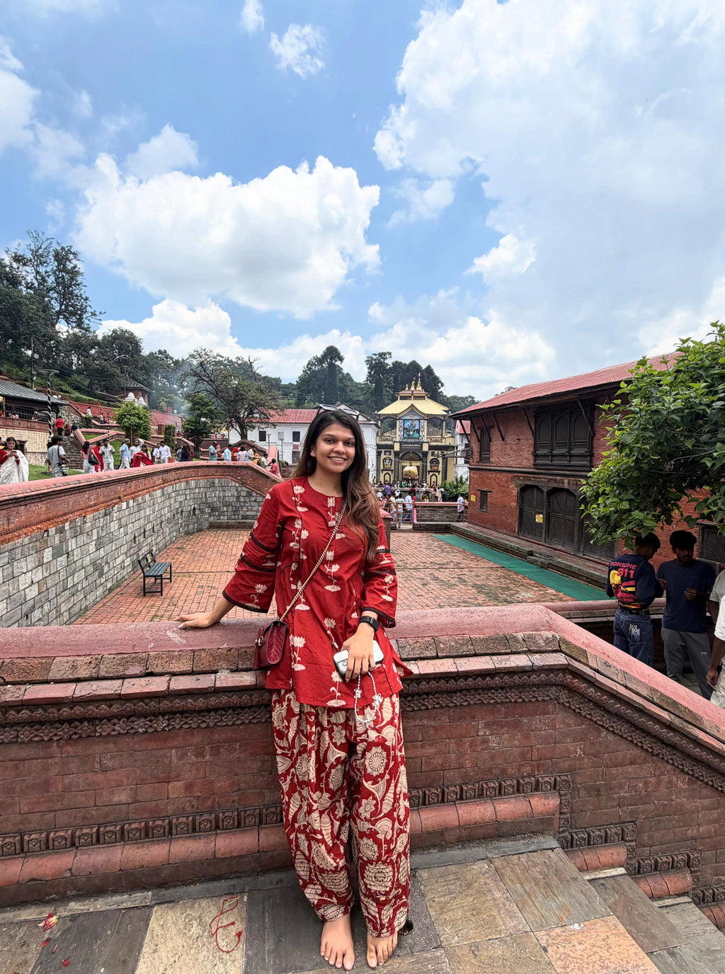 Scarlet Lotus Co-ord Set