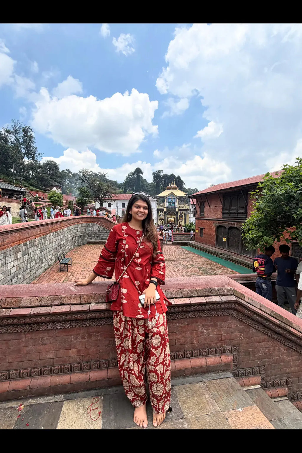 Scarlet Lotus Co-ord Set