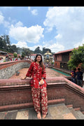 Scarlet Lotus Co-ord Set