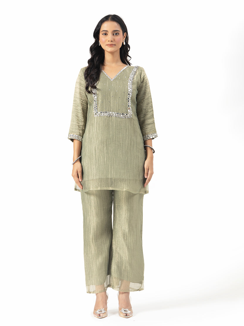 Sage Mirror Tissue Set