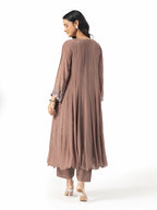 Mauve Sequin Kurta Set