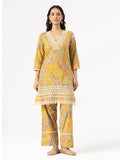 Mustard Paisley Cotton Co-ord