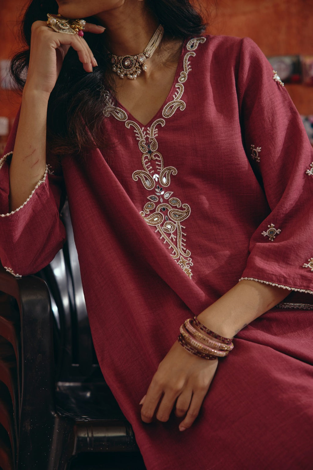 Gulab Pataka Set