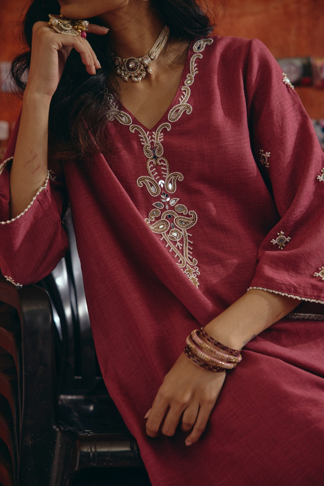 Gulab Pataka Set