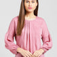 BeIndi Women Solid  Pink Top
