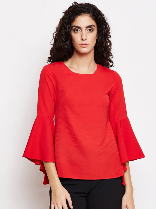 BeIndi Women Red Top