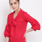 BeIndi Women Red Solid Top